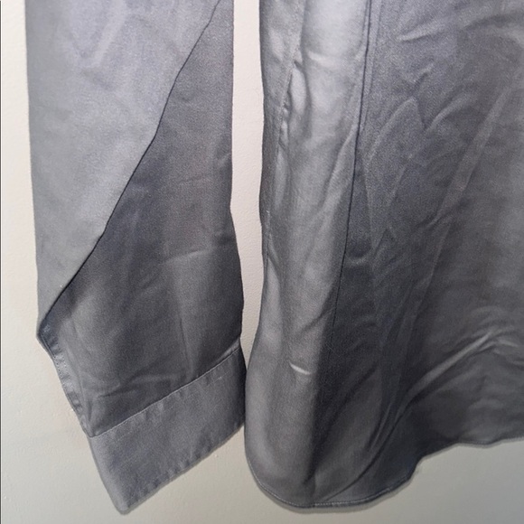 Men's Gray Dress Shirt - Picture 5 of 7